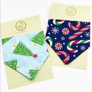 Christmas Dog Bandana - Over the Collar - Slide On